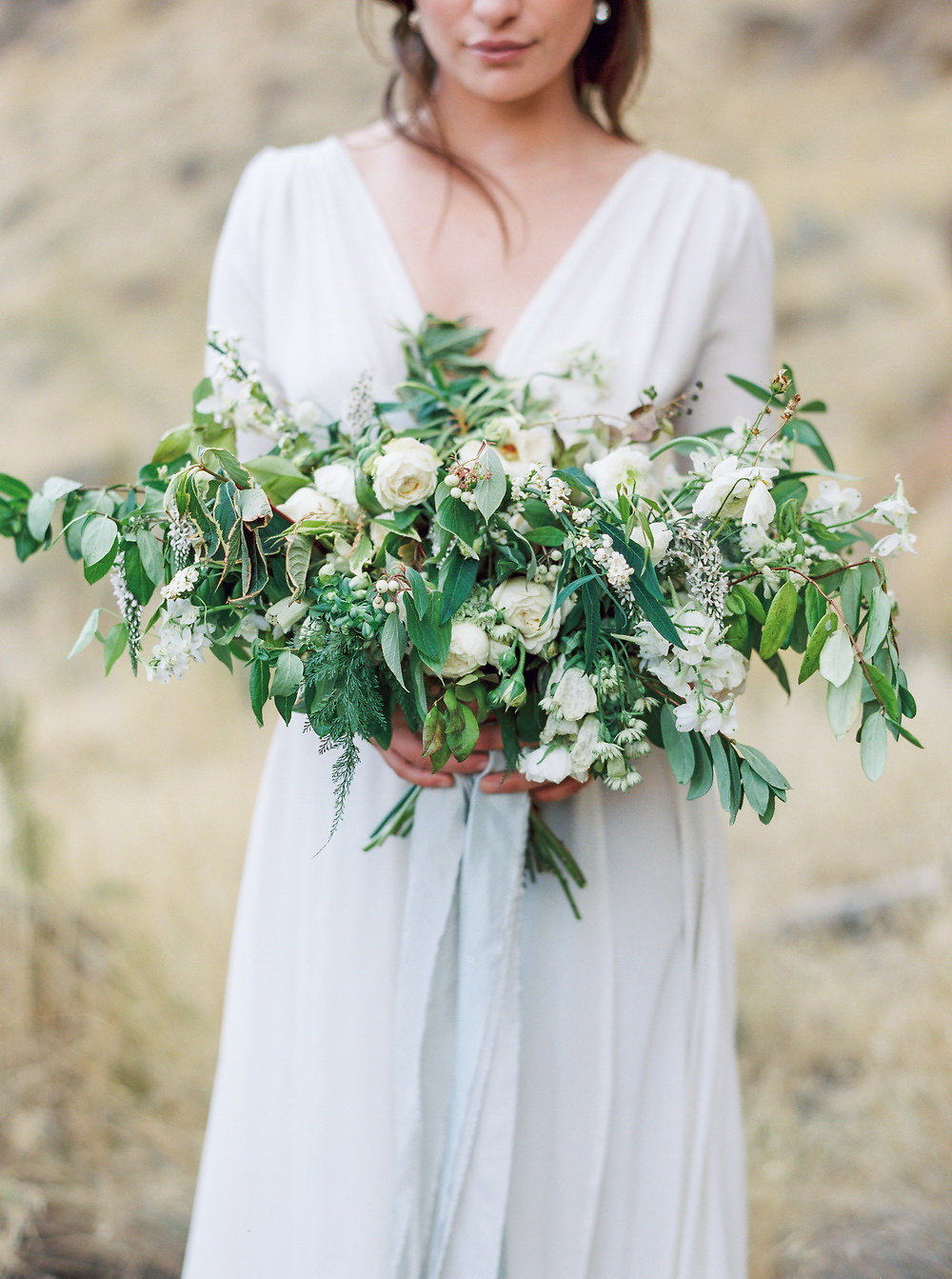 organic wedding flowers