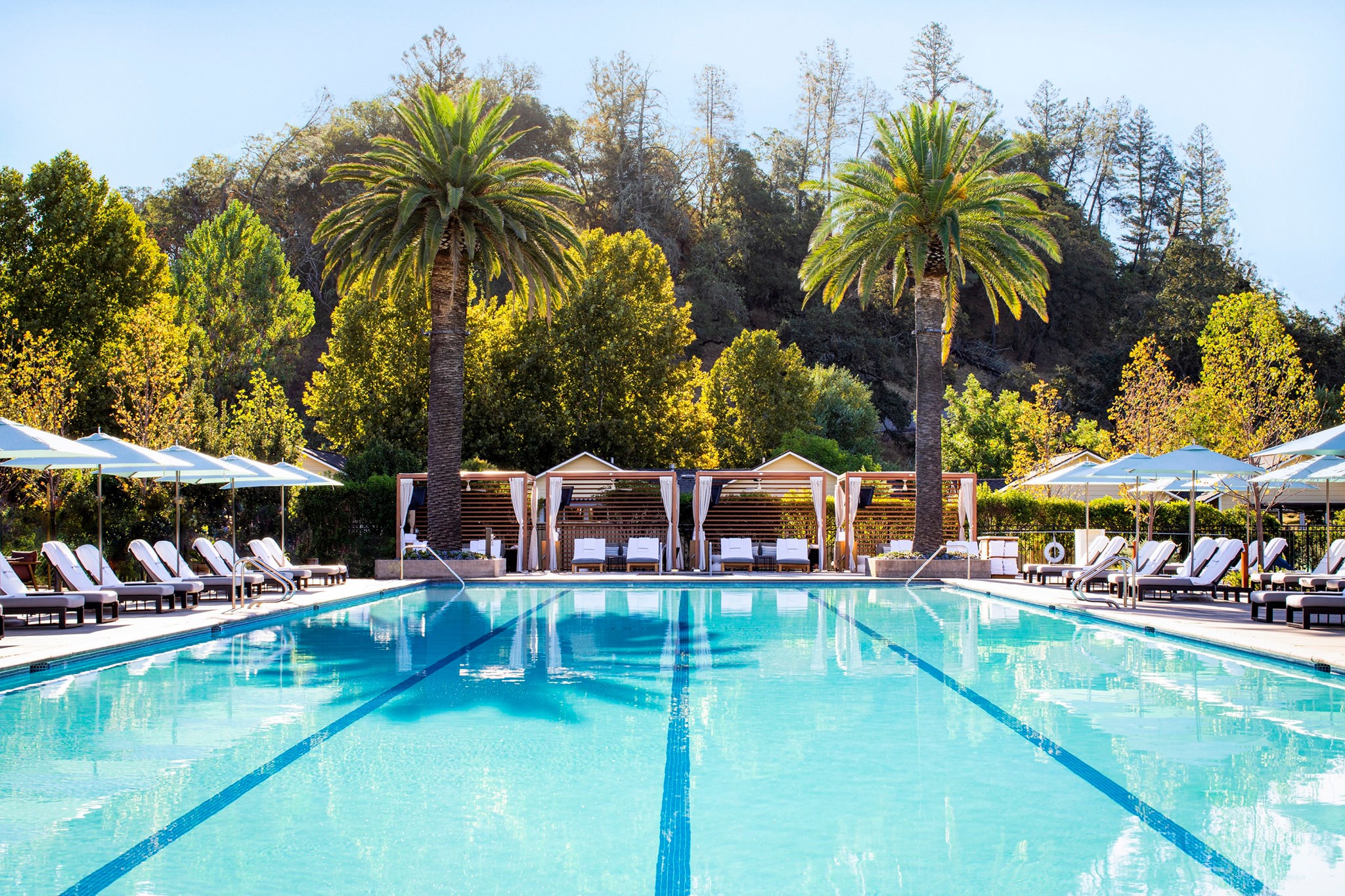 solage calistoga pool