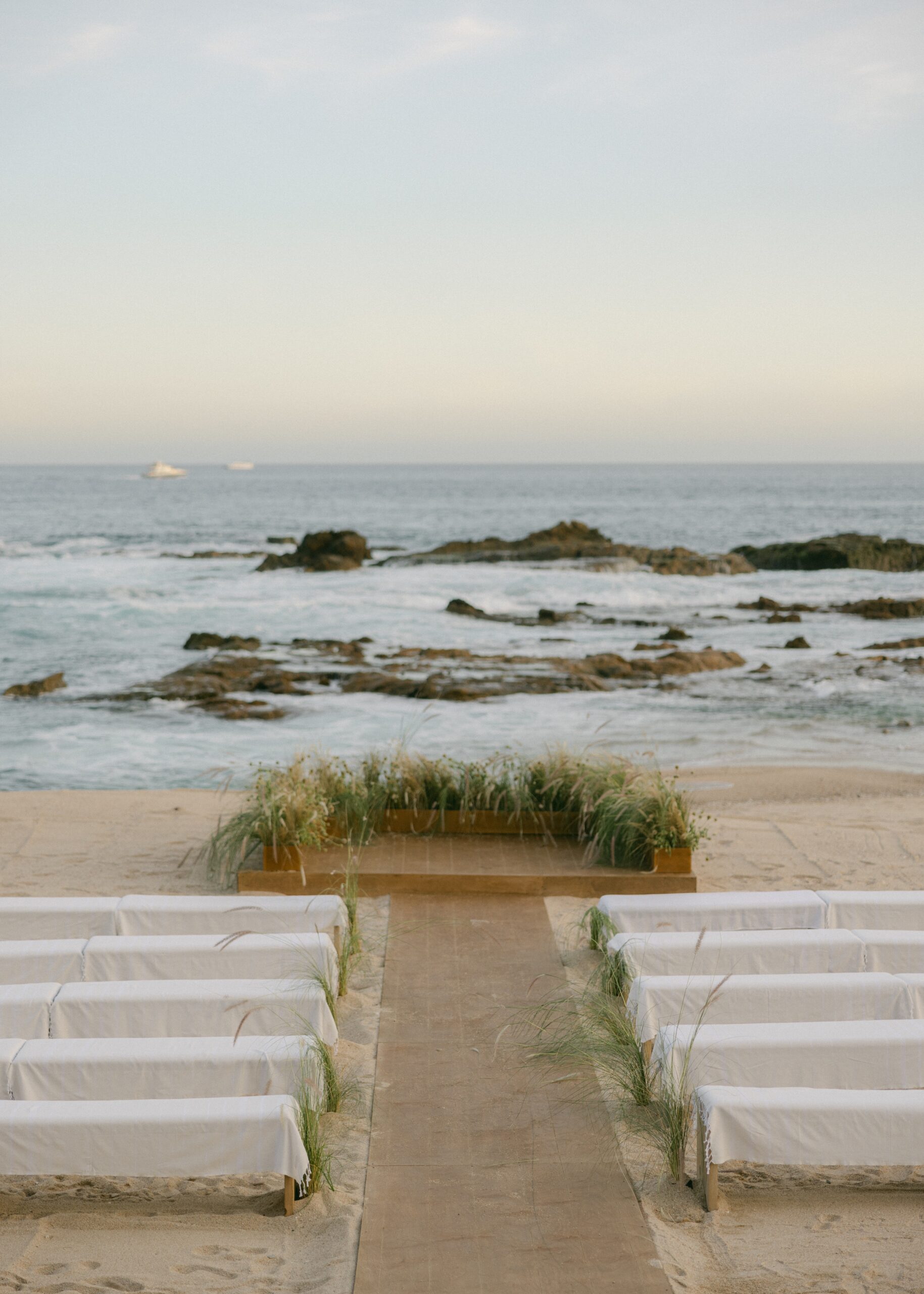cabo wedding ceremony decor